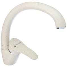 Смеситель для кухни (мойки) Fresso Eco 21 для кухни с боковой ручкой однорычажный бежевый