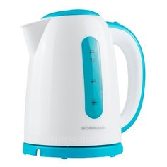 Чайник Normann AKL-332, white/blue
