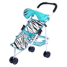 Прогулочная коляска S+S Toys Like in life 200100697 мятный/зебра
