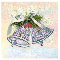 Волшебная Мастерская Мозаика из пайеток на холсте Колокольчики МХ-17