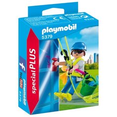 Набор с элементами конструктора Playmobil Special Plus 5379 Мойка окон