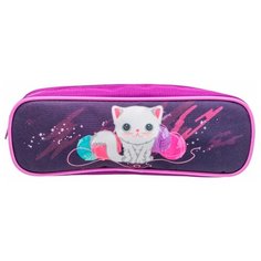 TIGER FAMILY Пенал Fluffy Kitten (1933/G/TG) фиолетовый