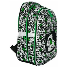 Action! Рюкзак Hello Kitty (HKO-ASB4614/2), черный/белый/зеленый