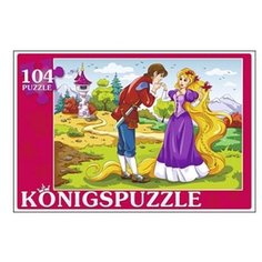 Пазл Рыжий кот Konigspuzzle Рапунцель-2 (ПК104-5814), 104 дет.