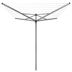 Сушилка для белья Brabantia уличная Topspinner 50 м с чехлом серебро
