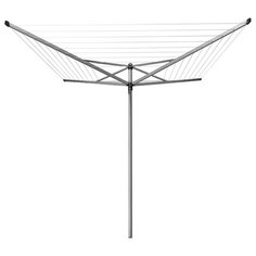 Сушилка для белья Brabantia уличная Topspinner 50 м серебро