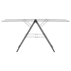 Сушилка для белья Brabantia напольная 20 м с мешком для прищепок черный