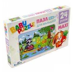 Пазл Origami Большая стирка (02985), 24 дет.