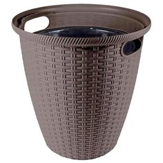 Кашпо InGreen Ротанг D 380/30 с внутренним горшком венге