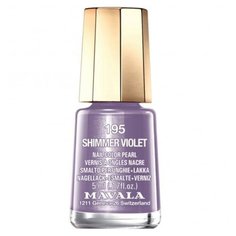 Лак Mavala Nail Color Pearl, 5 мл, оттенок 195 Shimmer Violet