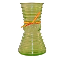 Ваза NinaGlass Грейси с лентой (92-004), зеленый