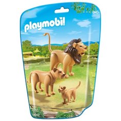 Набор с элементами конструктора Playmobil City Life 6642 Львиное семейство