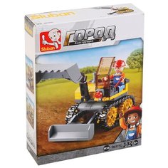 Конструктор SLUBAN Городская серия M38-B0377C Бульдозер