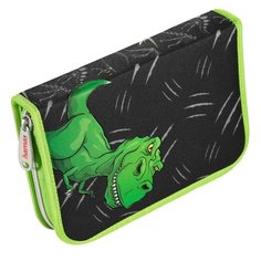Hama Пенал Hama Dino (139124) черный/зеленый