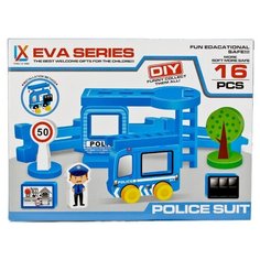 Мягкий конструктор Shantou Gepai Tong le Xing Eva Series B1657358 Полицейский участок
