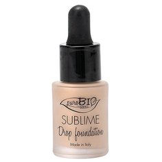 PuroBIO Тональный флюид Sublime Drop Foundation, 15 мл/19 г, оттенок: 01