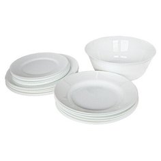 Столовый сервиз Luminarc Every Day 19 предметов белый