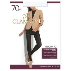 Колготки Glamour Velour 70 den, размер 5-XL, cappuccino