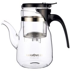 Kamjove Чайник гунфу TP-858 750 мл прозрачный/черный