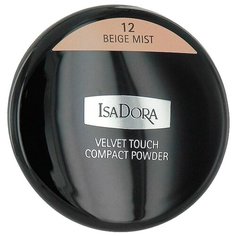 IsaDora компактная пудра Velvet touch compact powder 12 BEIGE MIST