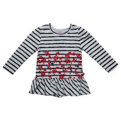 Лонгслив Sweet Berry размер 92, белый/синий