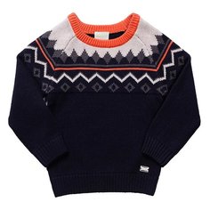 Джемпер Sweet Berry размер 98, темно-синий/бежевый