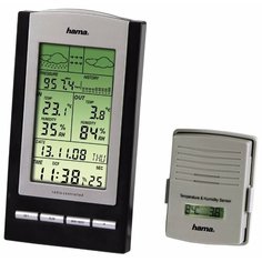 Метеостанция HAMA EWS-800 серебристый / черный