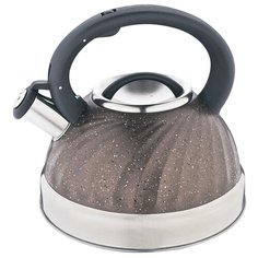 Alpenkok Чайник со свистком AK-519 3 л коричневый