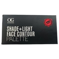 Outdoor girl Палетка для контурирования и скульптурирования Shade+Light face contour palette