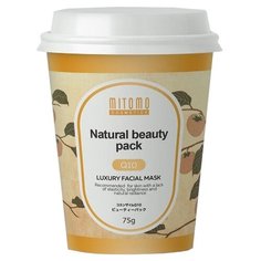 Mitomo Natural Beauty Pack Q10 маска моделирующая Коэнзим Q10, 75 г