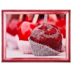 Color Kit Набор для вышивания бисером Яблоко в карамели