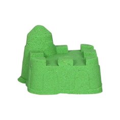 Кинетический песок ДобрБобр базовый, зеленый, 1 кг, пластиковый контейнер