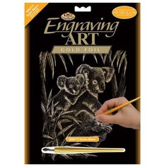 Гравюра Royal & Langnickel Коалы (GOLF17) золотистая основа