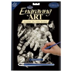 Гравюра Royal & Langnickel Тарантул (GLO14) серебристая основа