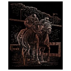 Гравюра Royal & Langnickel Скачки (COPF28) медная основа