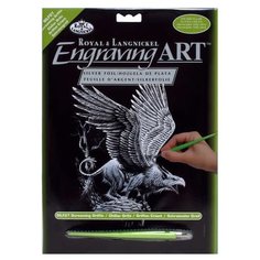 Гравюра Royal & Langnickel Кричащий Грифон (SILF27) серебристая основа