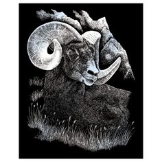 Гравюра Royal & Langnickel Горный баран (SILF17) серебристая основа