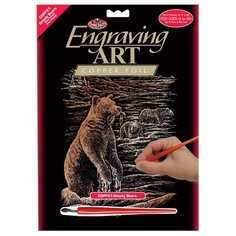 Гравюра Royal & Langnickel Медведь Гризли (COPF21) медная основа