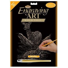 Гравюра Royal & Langnickel Олени (GOLF15) золотистая основа