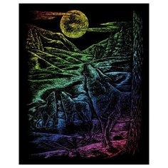 Гравюра Royal & Langnickel Волки (RAIN19) цветная основа