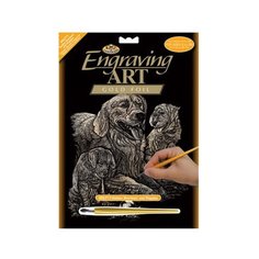 Гравюра Royal & Langnickel Золотистый ретривер (GOLF11) золотистая основа