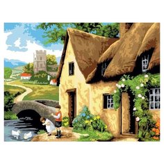 Royal & Langnickel Картина по номерам "Дом у реки" 28.5х39 см (PAL 14)