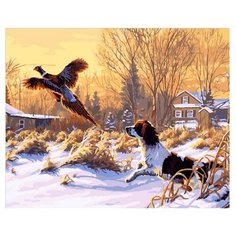 Color Kit Картина по номерам "Охота на фазанов" 30х40 см (KS043)