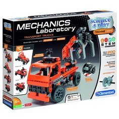 Конструктор Clementoni Mechanics Laboratory 75029 Транспортные и карьерные грузовики