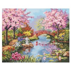 Dimensions Картина по номерам "Японский сад" 41х51 см (DMS-91415)