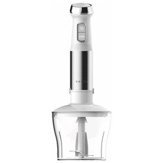 Погружной блендер VEKTA HBS-0704, стальной/белый