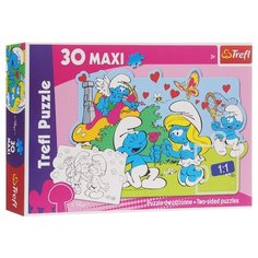 Пазл Trefl Приключения Смурфов (14168), 30 дет.