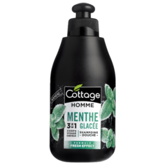 Гель-шампунь для душа 3 в 1 Cottage Men Icy mint, 250 мл