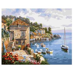 Белоснежка Картина по номерам "Солнечная бухта" 40х50 см (360-CG)