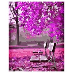 Белоснежка Картина по номерам "Сиреневый вечер" 40х50 см (531-CG)